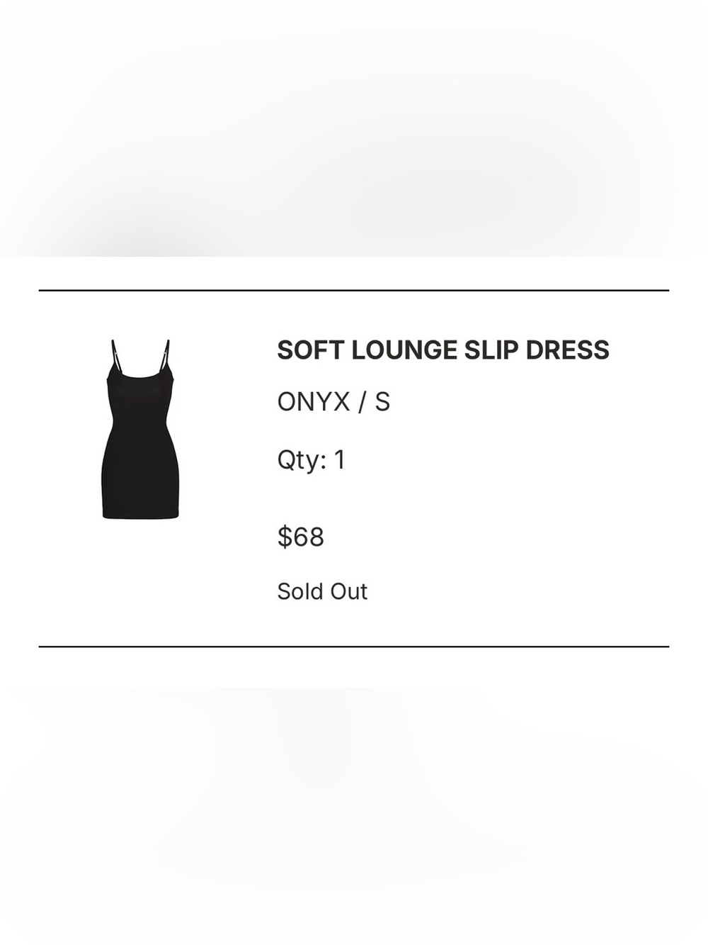 SKIMS Soft Lounge Slip Dress - Onyx